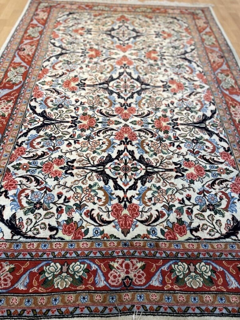 Perserteppich Tabriz 203 x 140 cm Wolle handgeknüpft