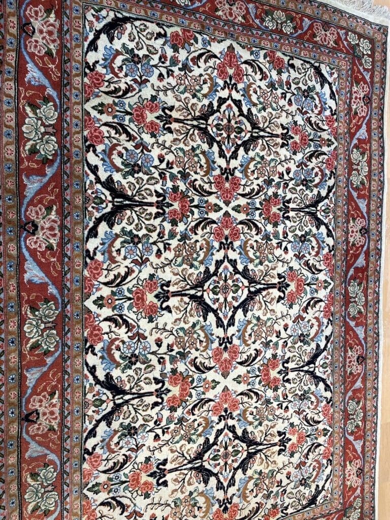 Perserteppich Tabriz 203 x 140 cm Wolle handgeknüpft