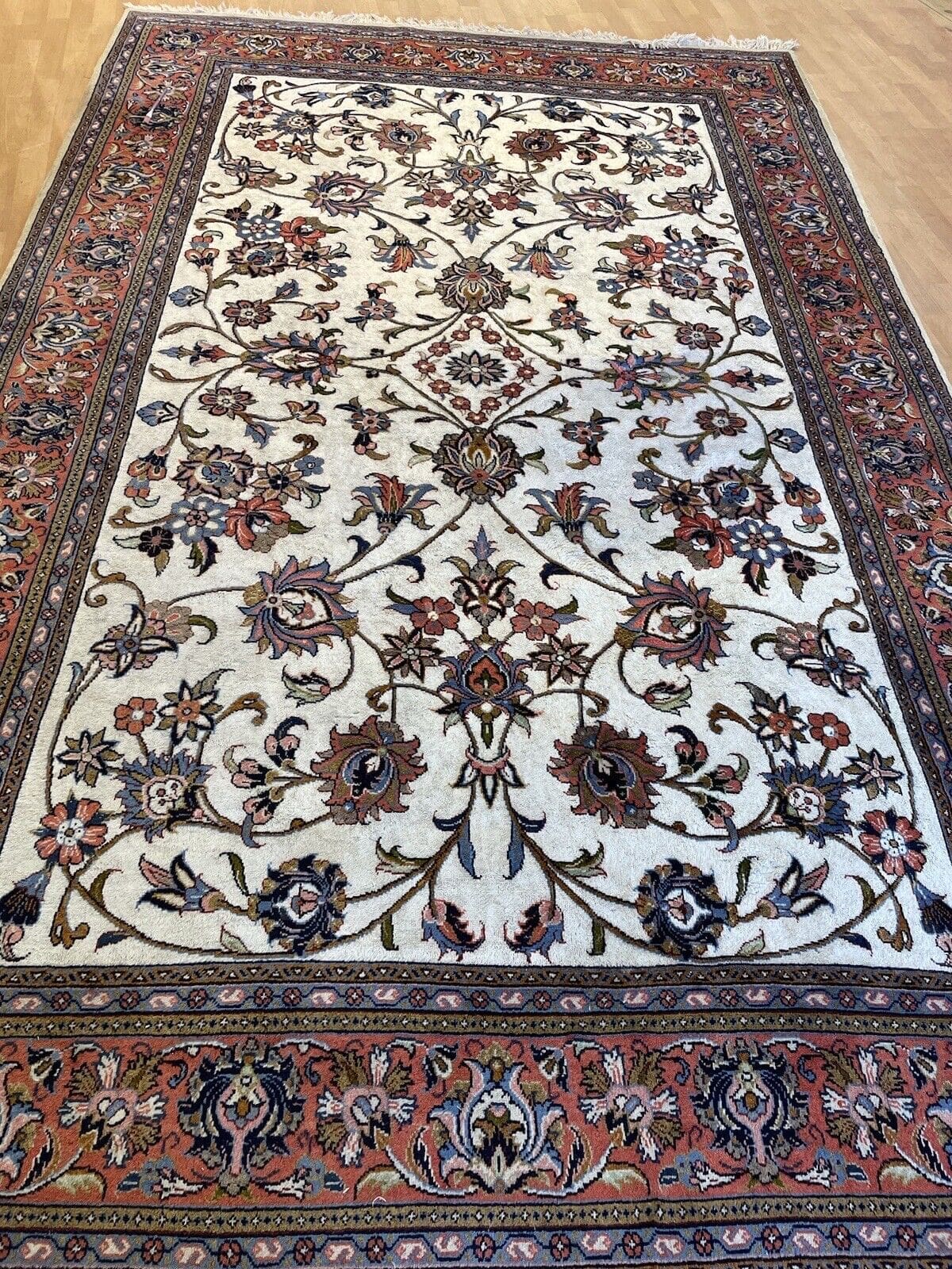 Perserteppich Sarough 320x210 cm Schurwolle handgeknüpft