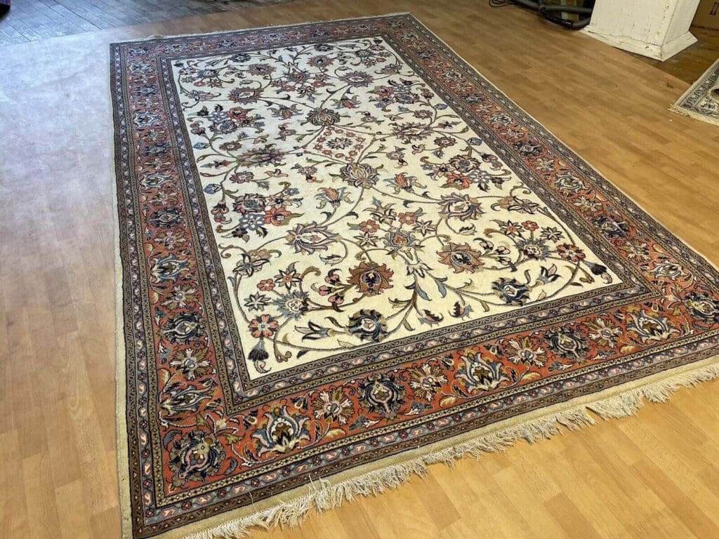 Perserteppich Sarough 320x210 cm Schurwolle handgeknüpft
