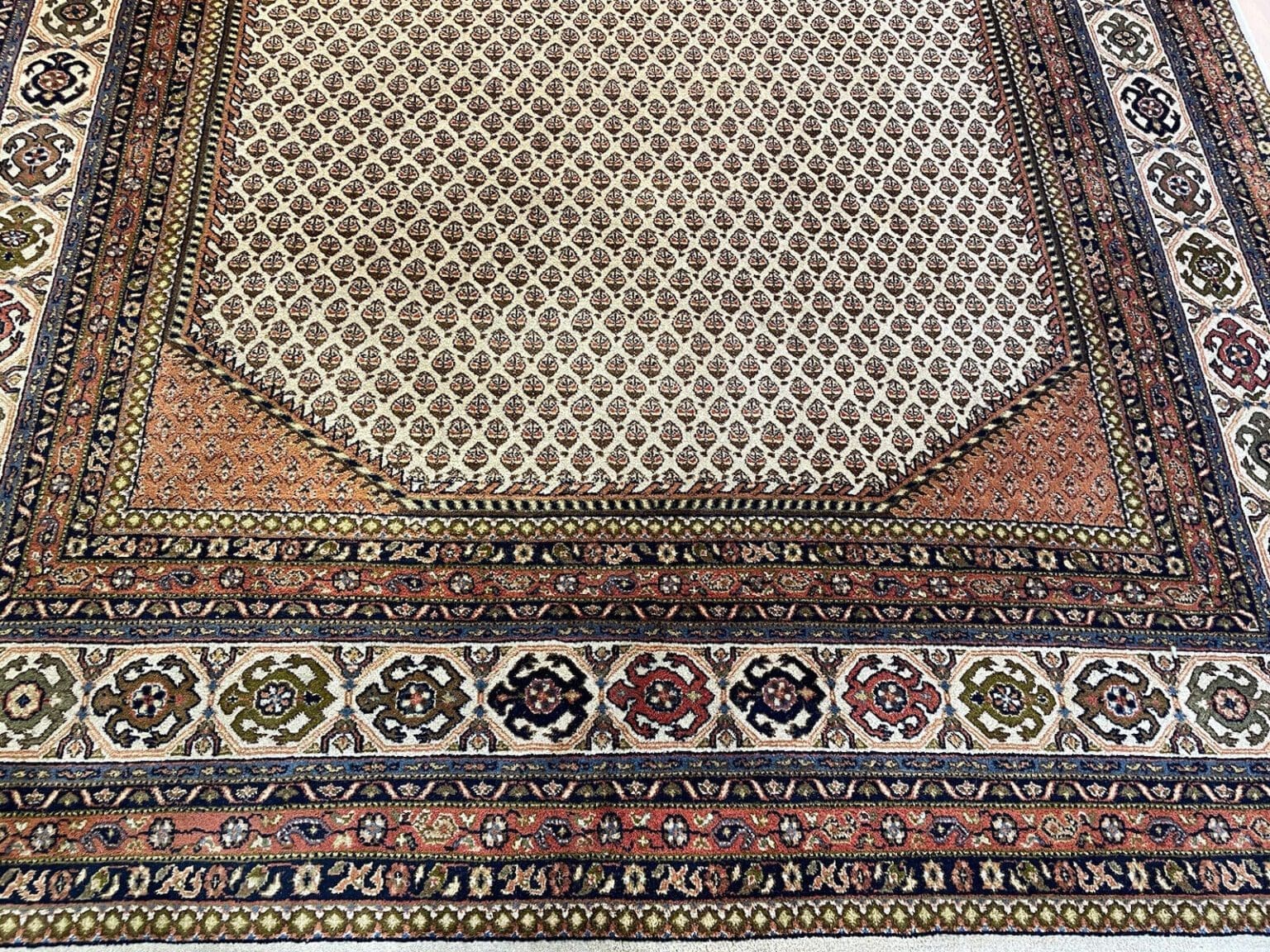 Perserteppich Sarough 300 x 200 cm Wolle handgeknüpft