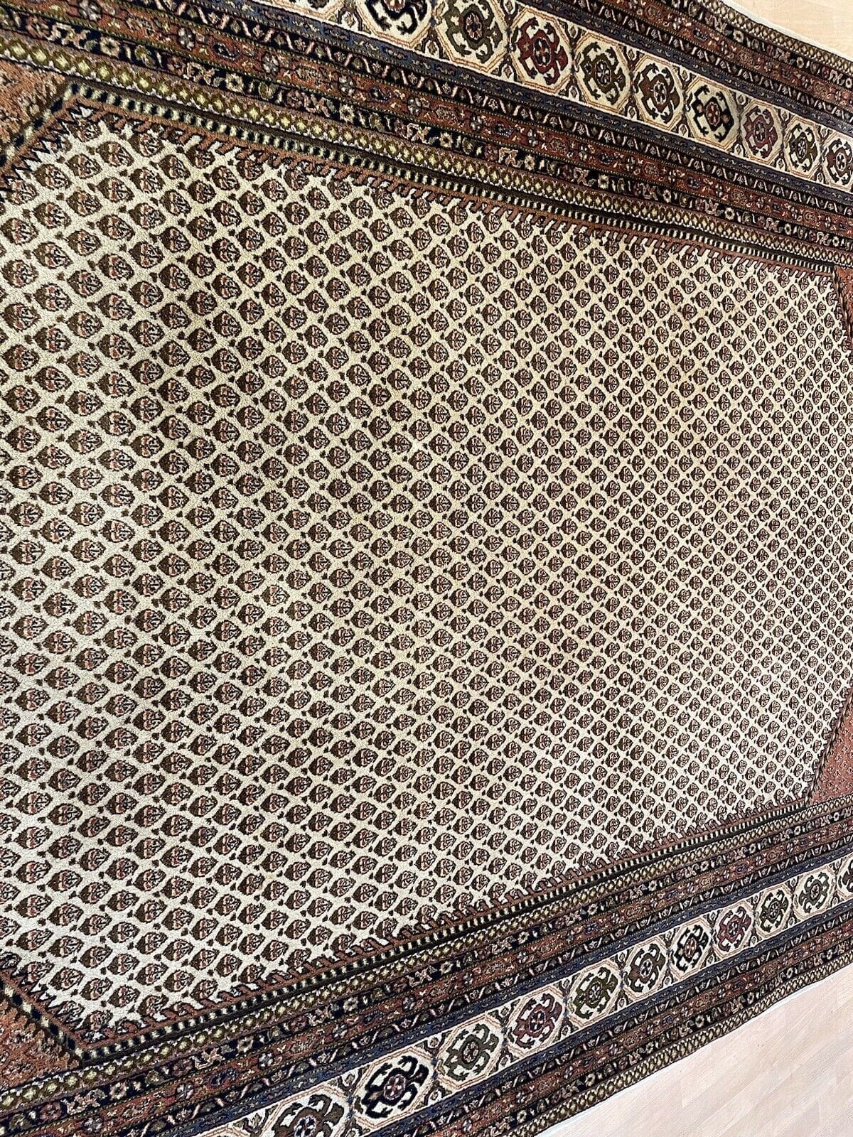 Perserteppich Sarough 300 x 200 cm Wolle handgeknüpft