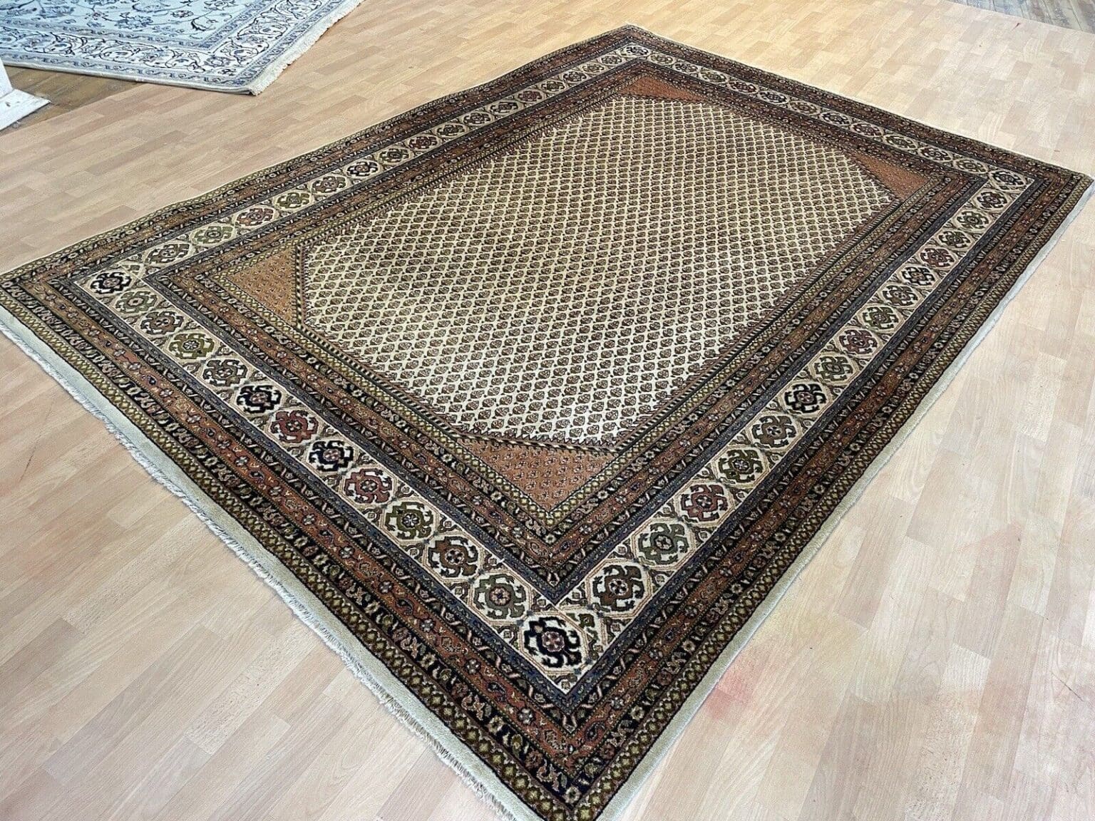 Perserteppich Sarough 300 x 200 cm Wolle handgeknüpft