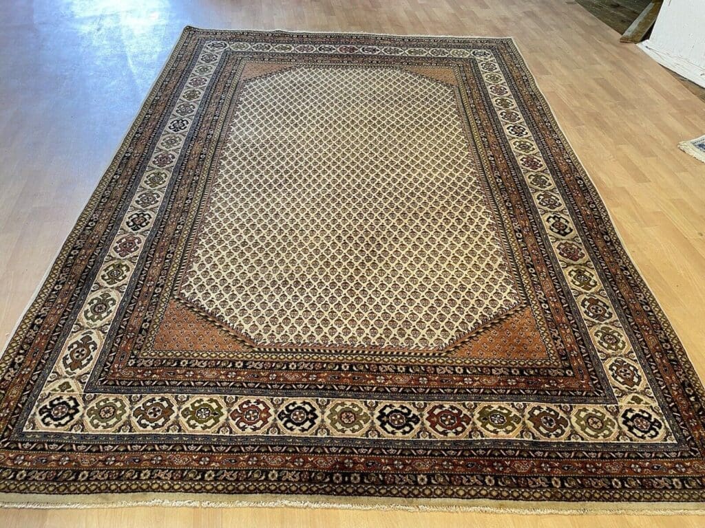 Perserteppich Sarough 300 x 200 cm Wolle handgeknüpft