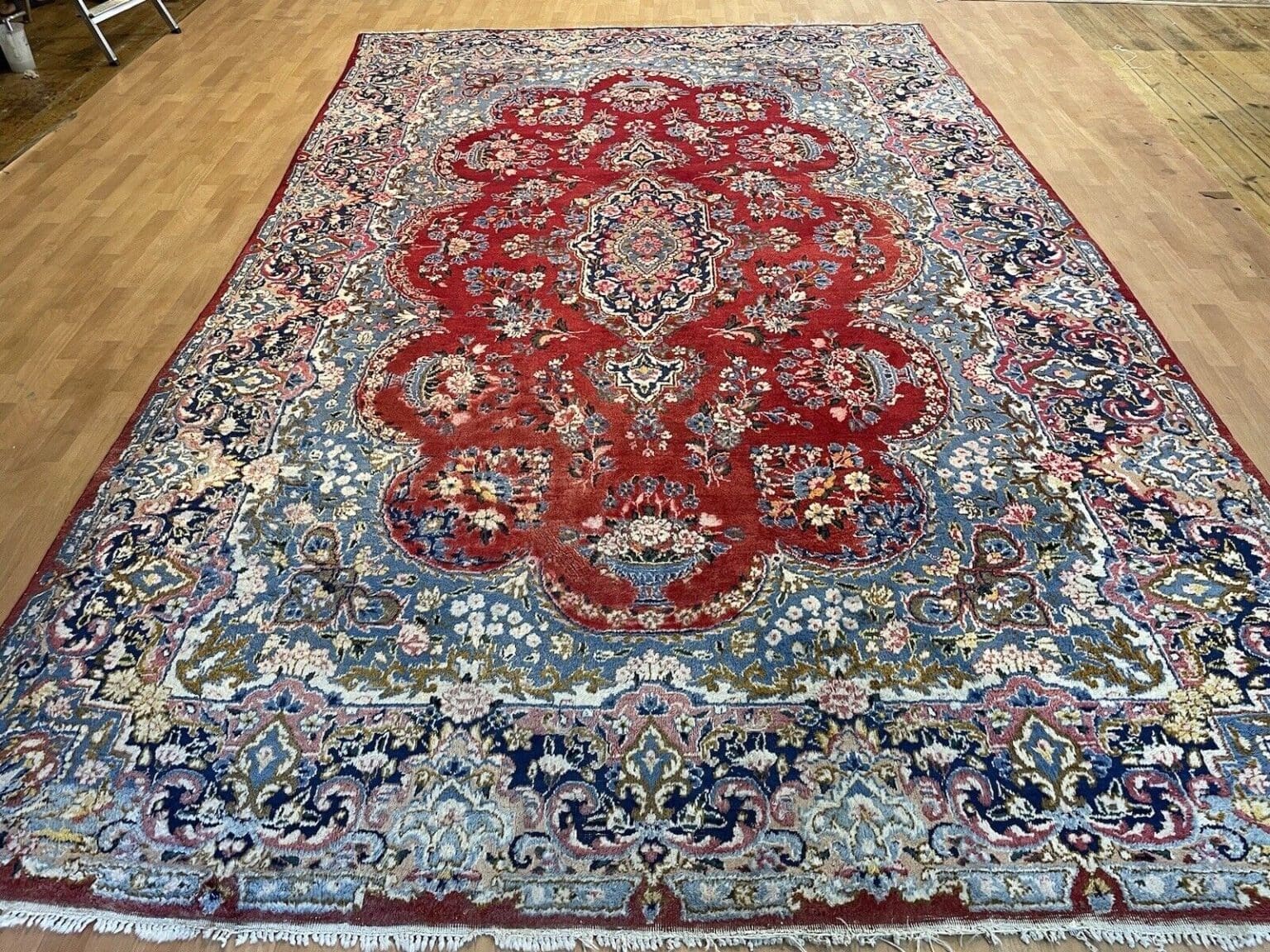 Perserteppich Kerman 350x250 cm Wolle handgeknüpft