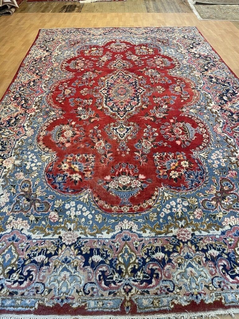 Perserteppich Kerman 350x250 cm Wolle handgeknüpft