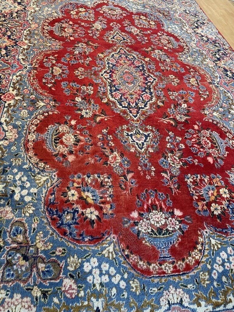 Perserteppich Kerman 350x250 cm Wolle handgeknüpft