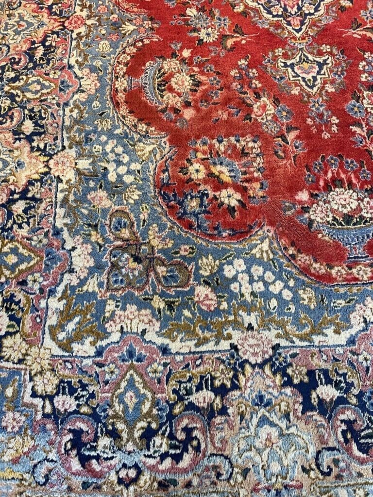 Perserteppich Kerman 350x250 cm Wolle handgeknüpft