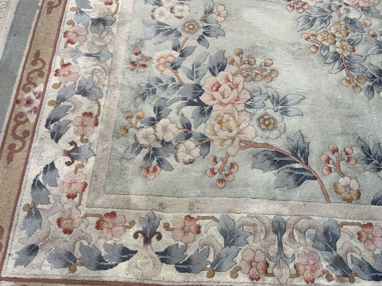 Orientteppich Nepal 350x250 cm Wolle handgeknüpft