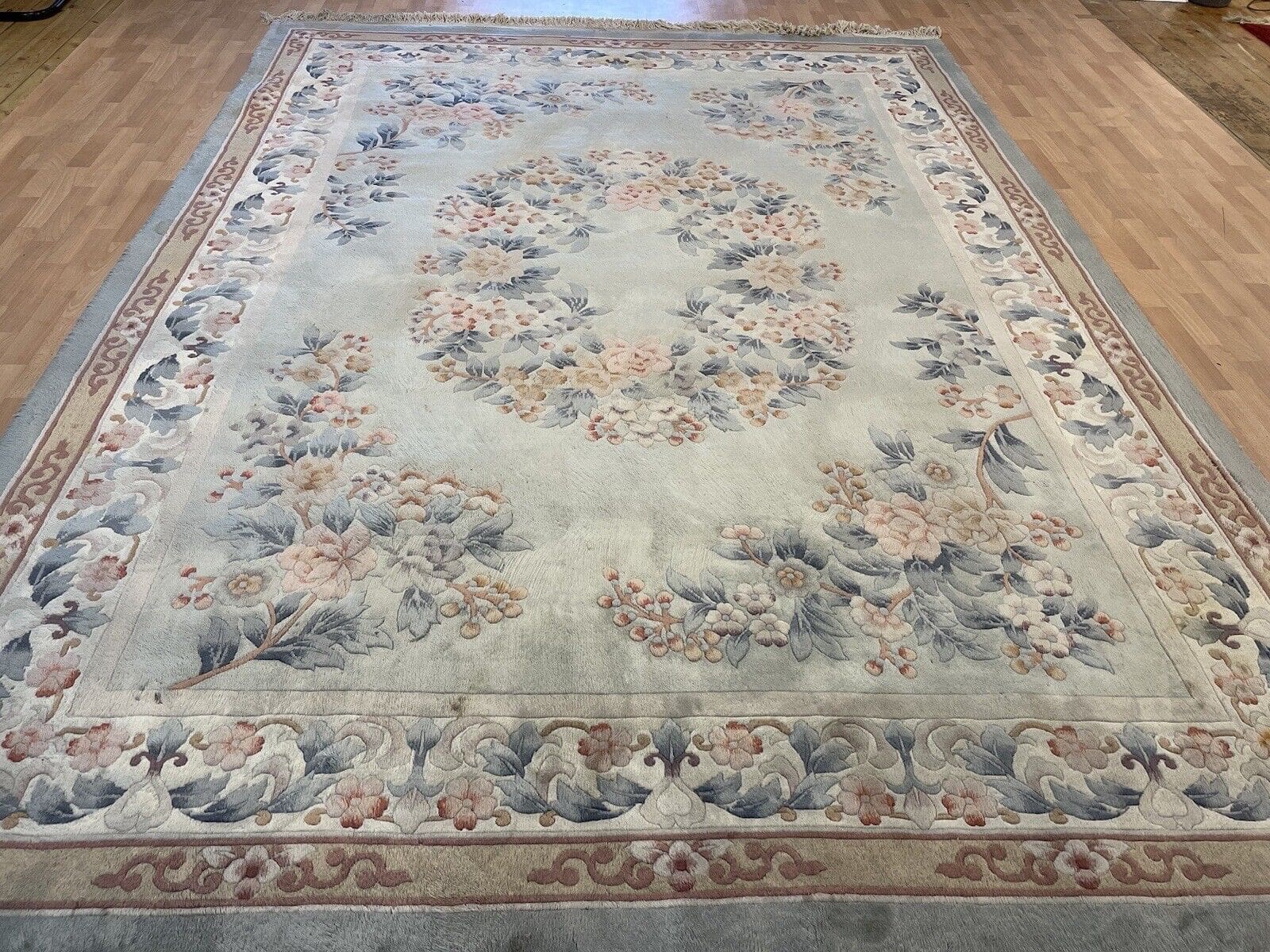 Orientteppich Nepal 350x250 cm Wolle handgeknüpft