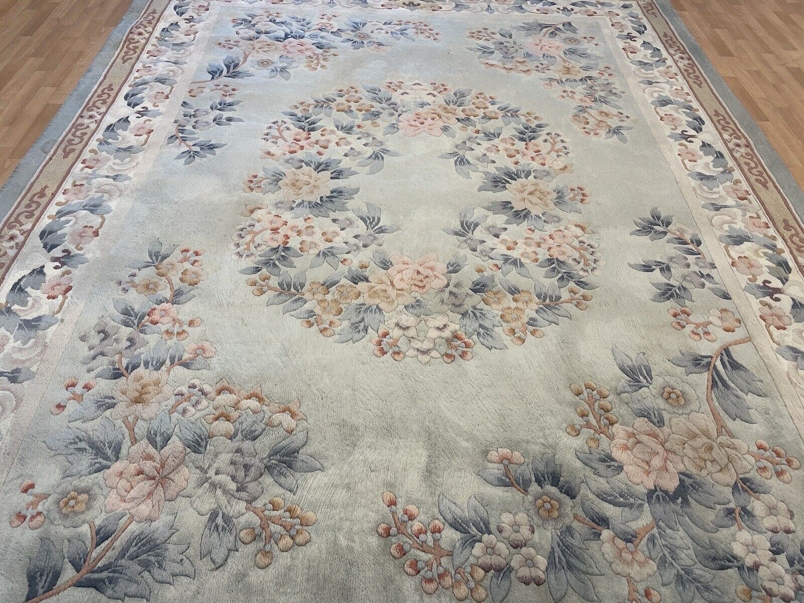 Orientteppich Nepal 350x250 cm Wolle handgeknüpft