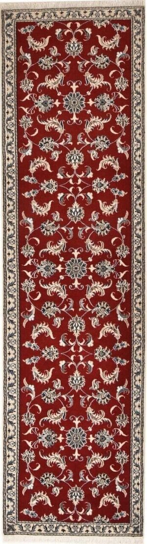 original-perserteppich-nain-kashmari-290-cm-x-80-cm-top-zustand-100 Perserteppich Nain 290 x 80 cm handgeknüpft (Verkauft)