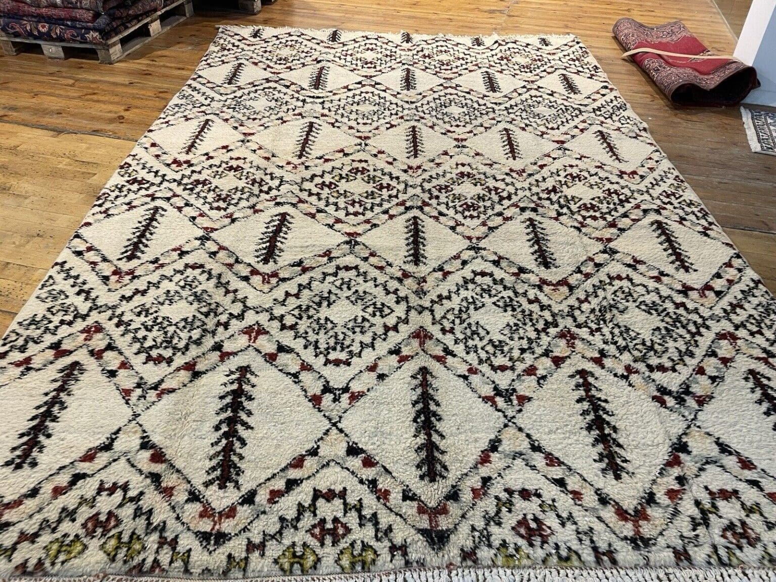 perserteppich-395x265-cm-100-natur-schurwolle-hochflor-regionales-2 Orientteppich Marrakko 395 x 265 cm Wolle handgeknüpft