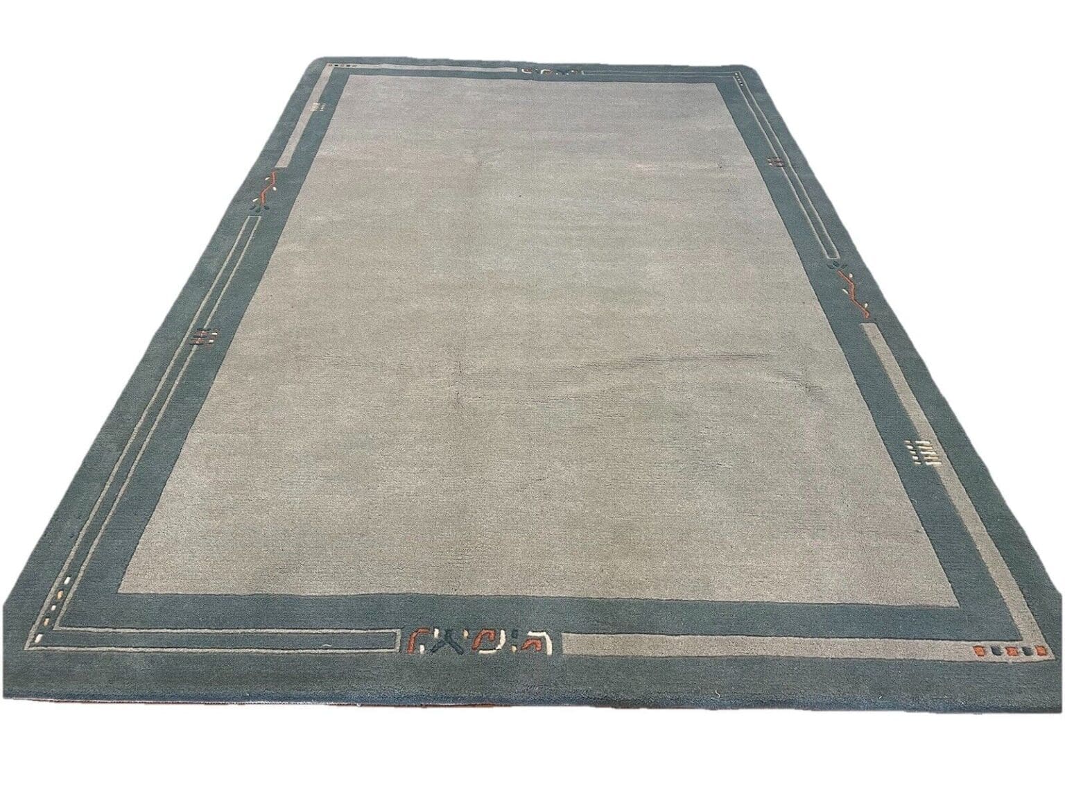 pastell-gruner-perserteppich-300x200-cm-100-handgeknupft-nach-original-1 Orientteppich Nepal 300 x 200 cm Wolle handgeknüpft