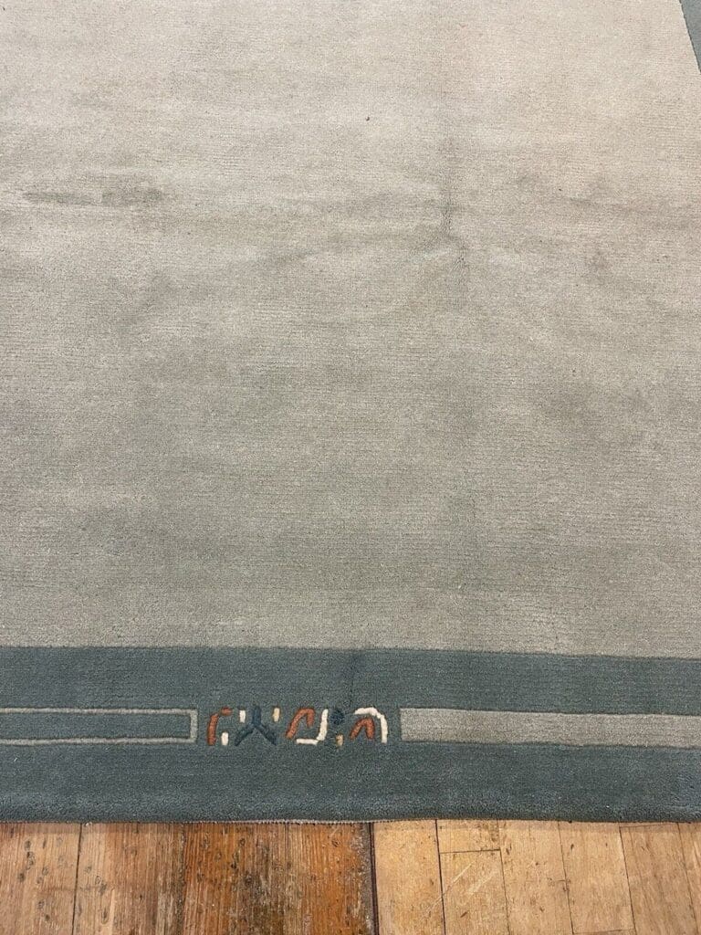 pastell-gruner-perserteppich-300x200-cm-100-handgeknupft-nach-original-6 Orientteppich Nepal 300 x 200 cm Wolle handgeknüpft