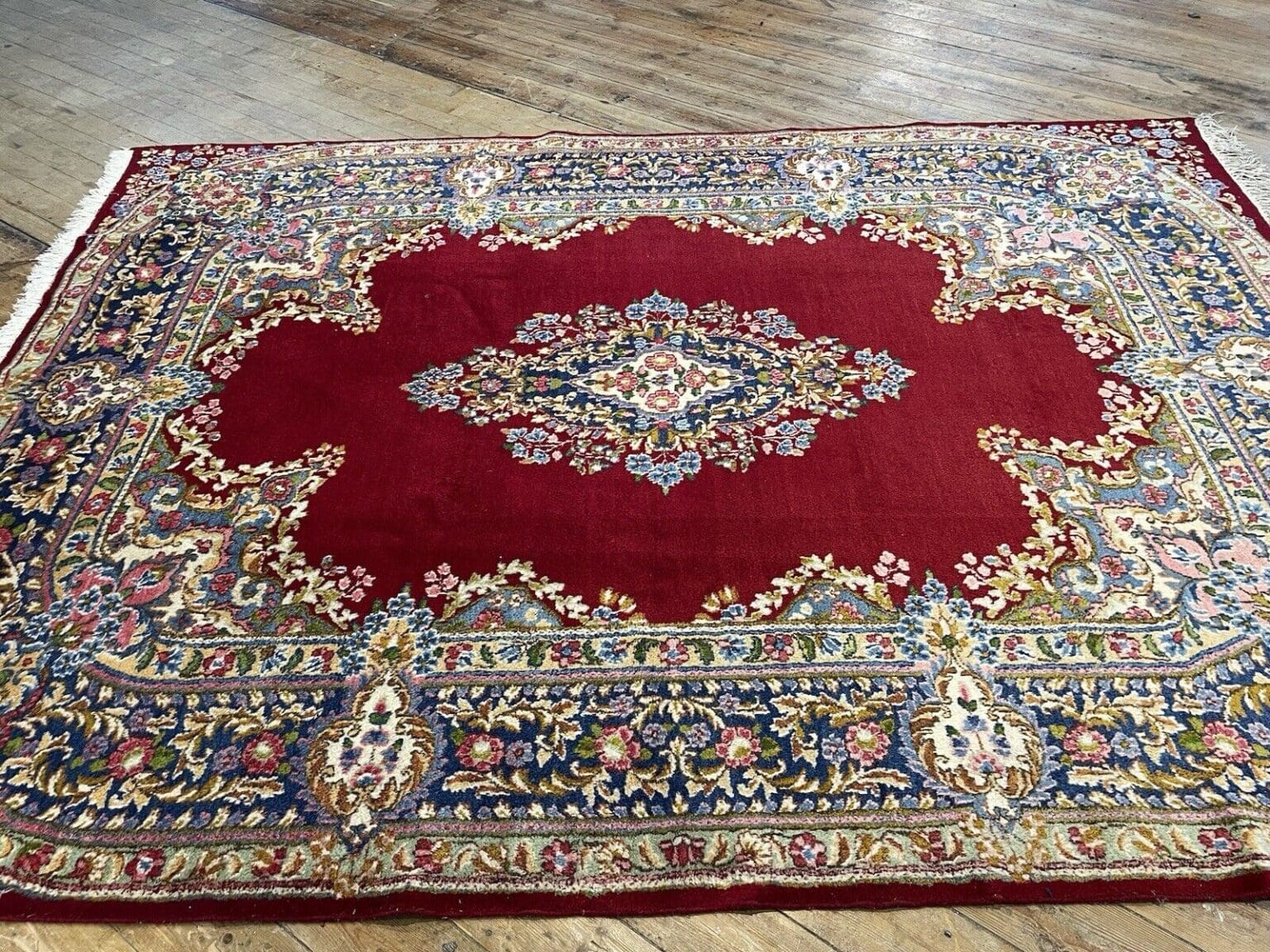 Perserteppich Kerman 300 x 200 cm Wolle handgeknüpft