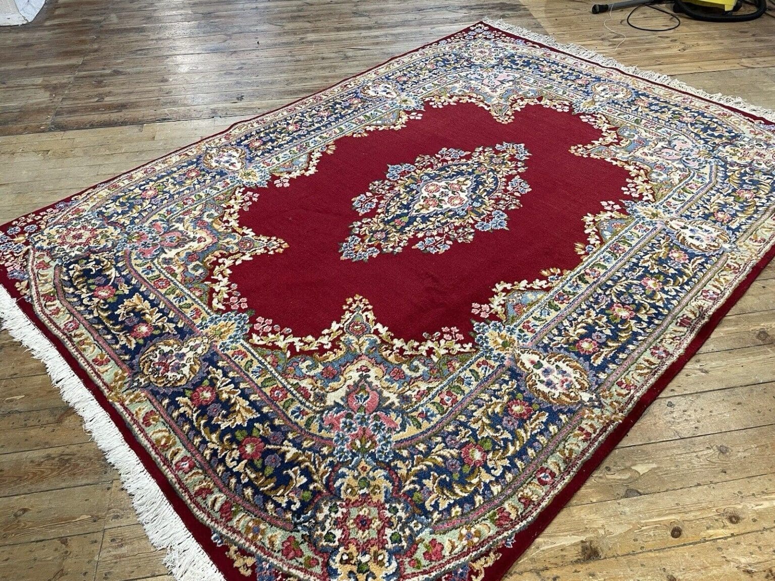 Perserteppich Kerman 300 x 200 cm Wolle handgeknüpft