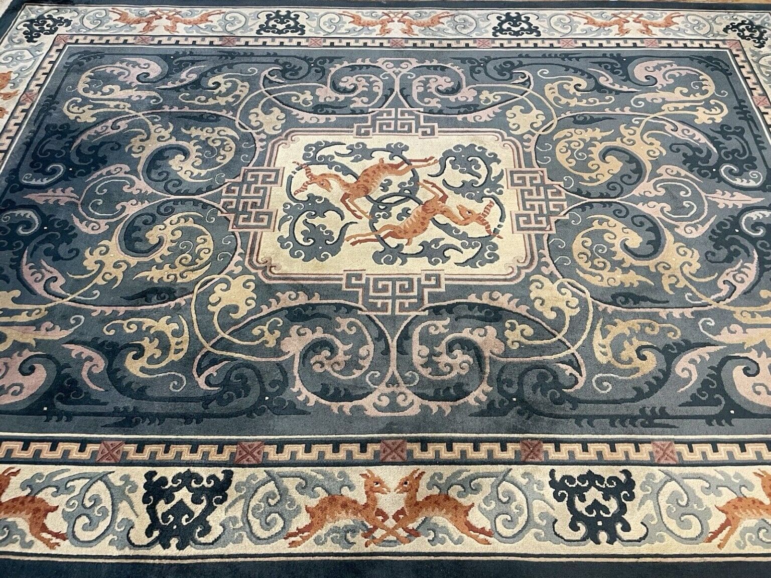 Orientteppich Peking 305x205 cm Wolle handgeknüpft