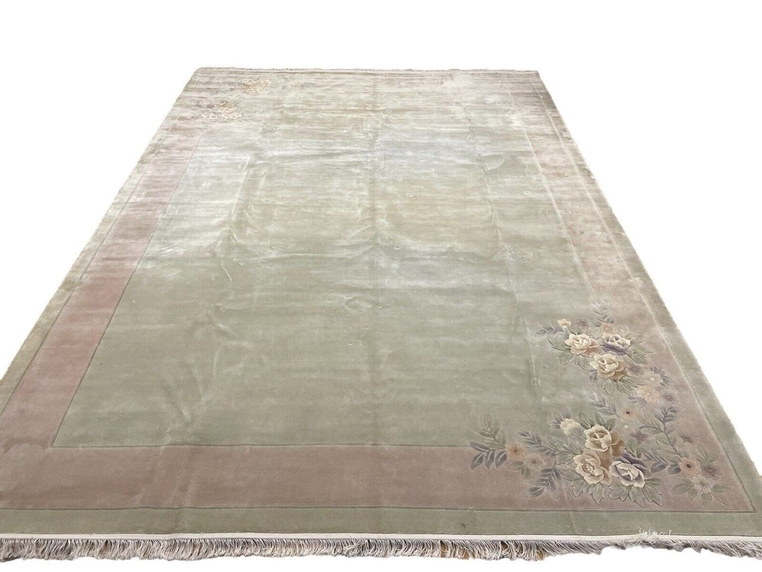 Orientteppich China 350 x 250 cm Seide handgeknüpft