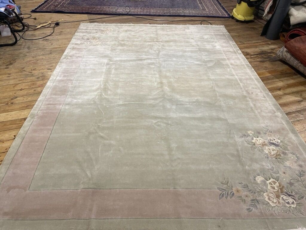 Orientteppich China 350 x 250 cm Seide handgeknüpft