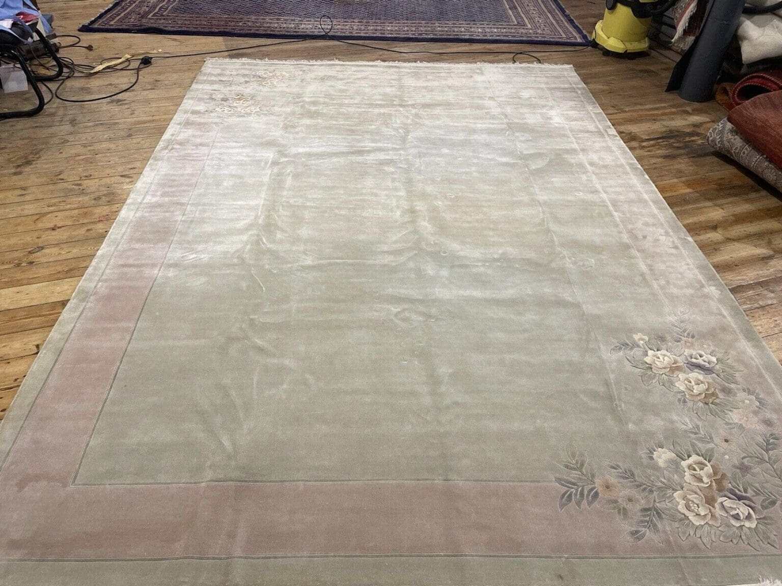 Orientteppich China 350 x 250 cm Seide handgeknüpft