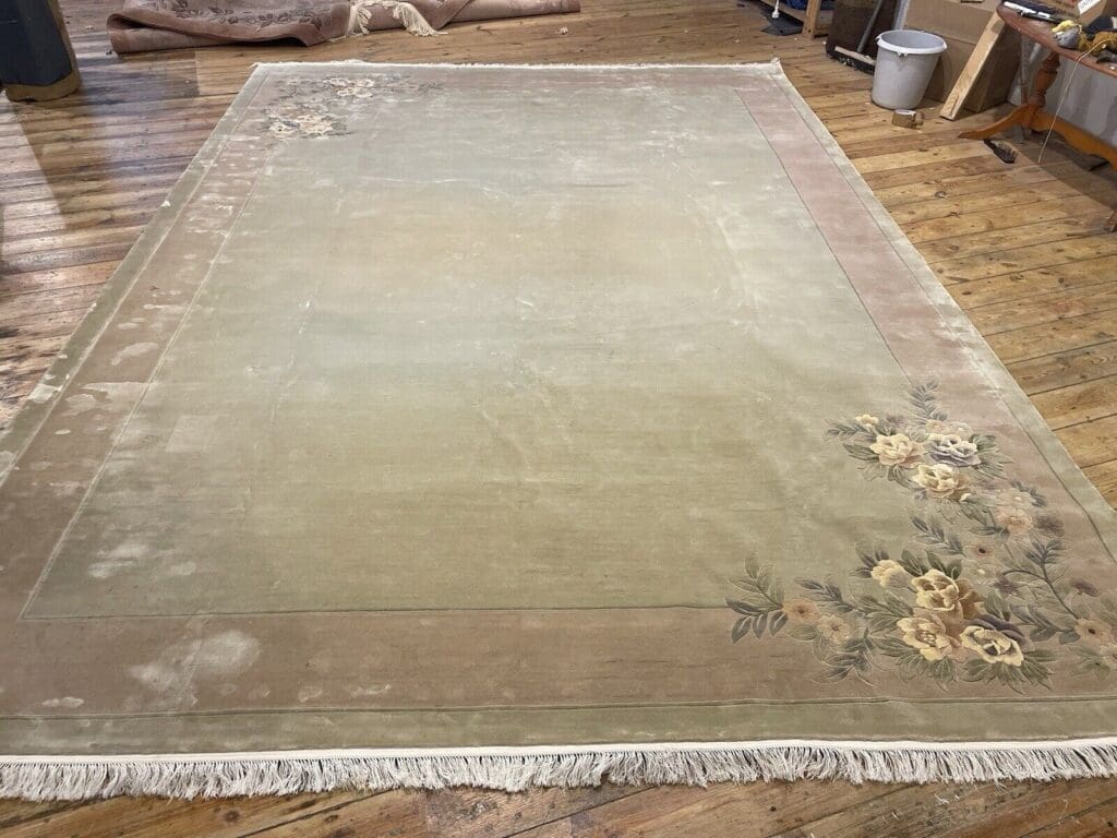 Orientteppich China 350 x 250 cm Seide handgeknüpft