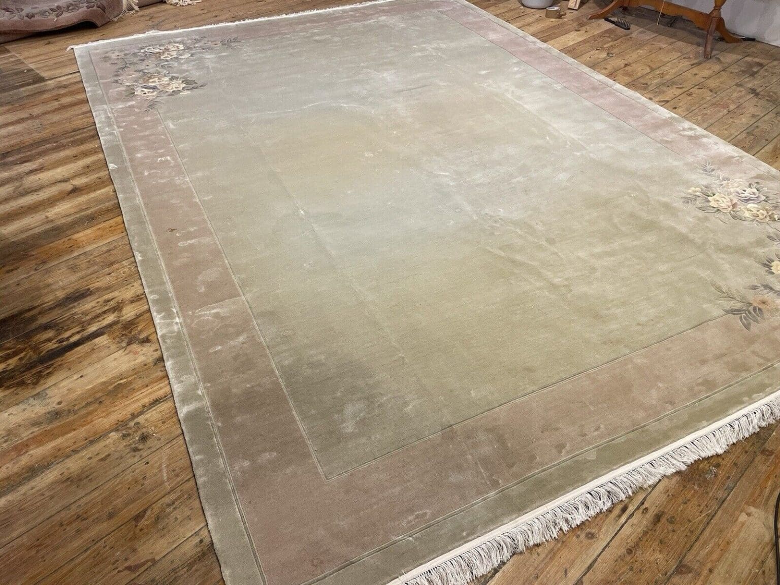 Orientteppich China 350 x 250 cm Seide handgeknüpft