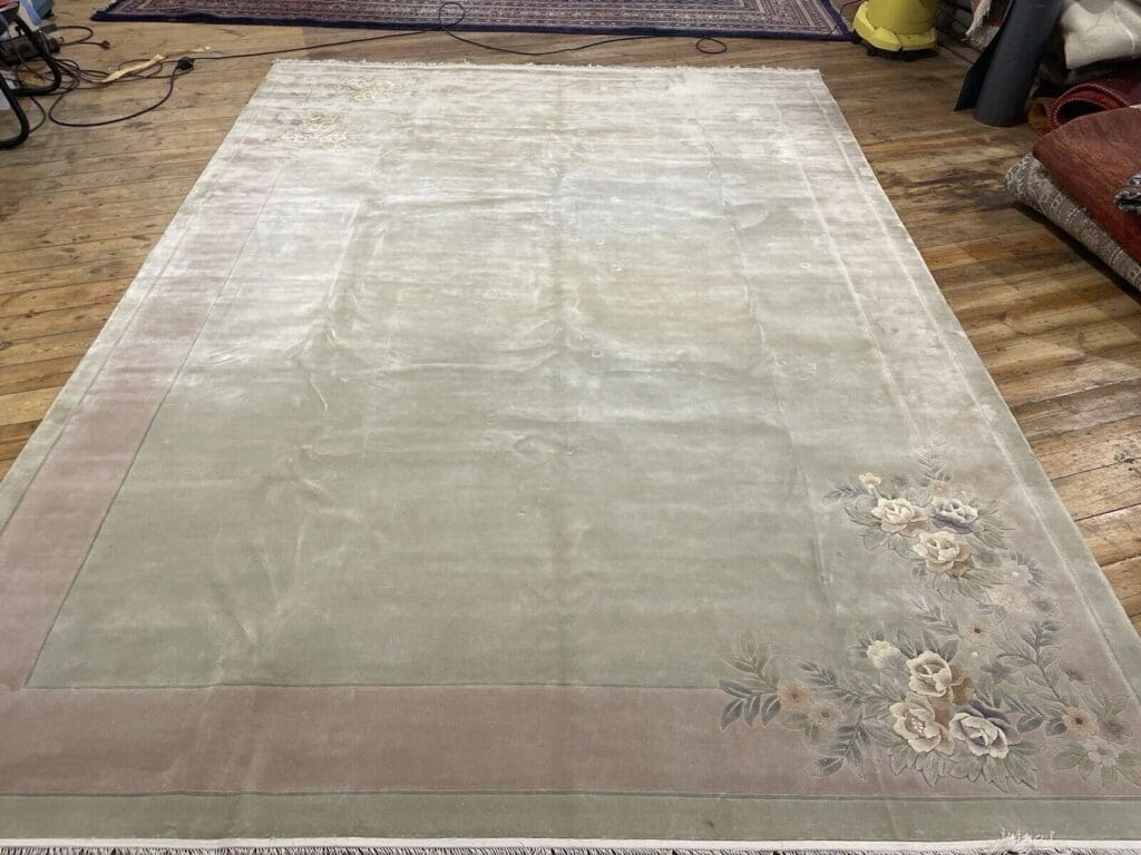 Orientteppich China 350 x 250 cm Seide handgeknüpft
