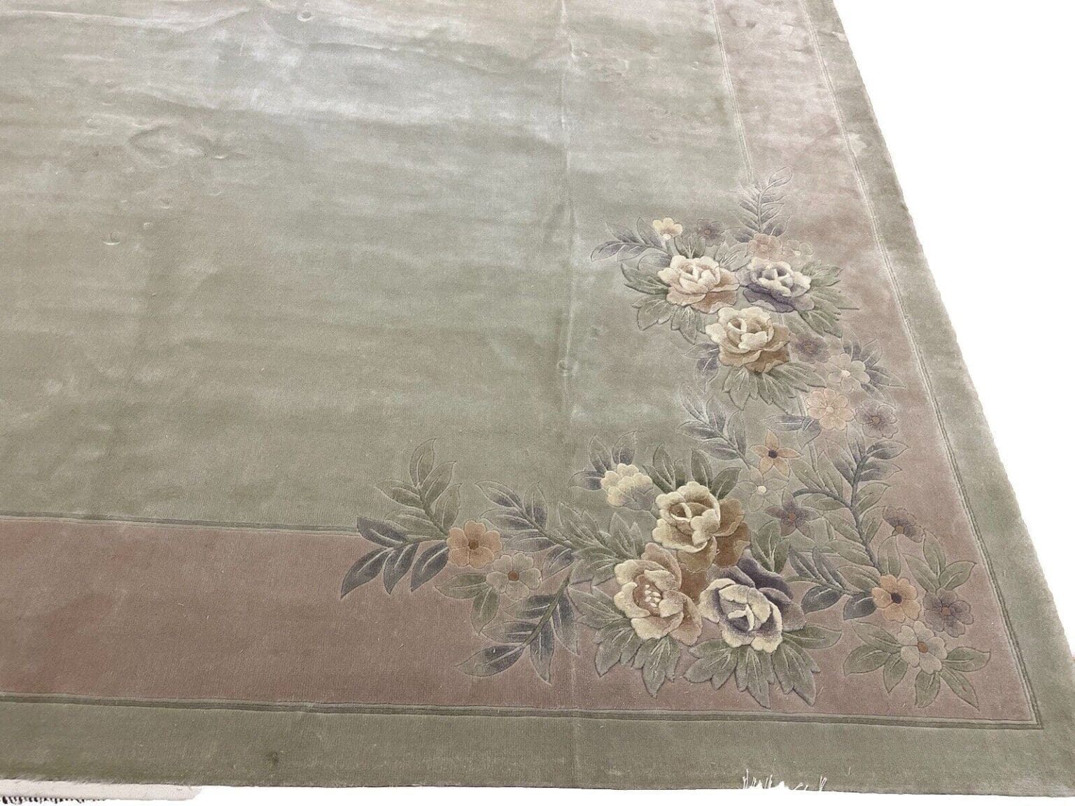 Orientteppich China 350 x 250 cm Seide handgeknüpft