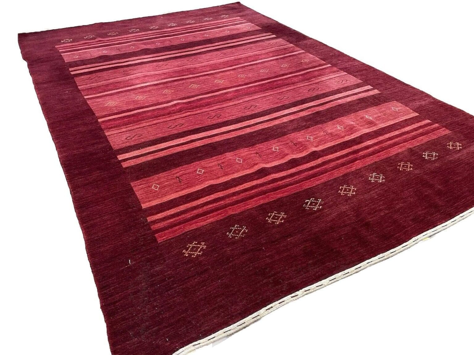 loribaft-perserteppich-300x200-cm-250125-knoten-handgesponnen-extrem-6 Perserteppich Loribaft 300x200 cm Wolle handgeknüpft