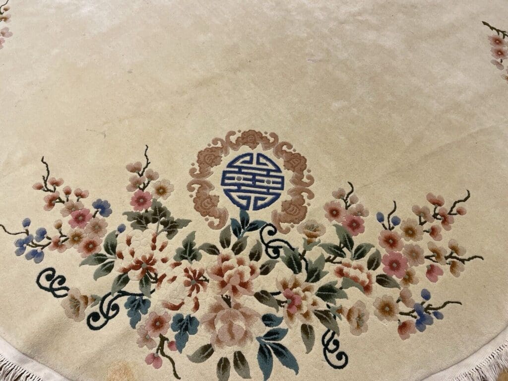 exklusiver-beige-perserteppich-o-2-50m-top-zustand-royal-peking-muster-1-6 Orientteppich Peking 2,50m Wolle handgeknüpft