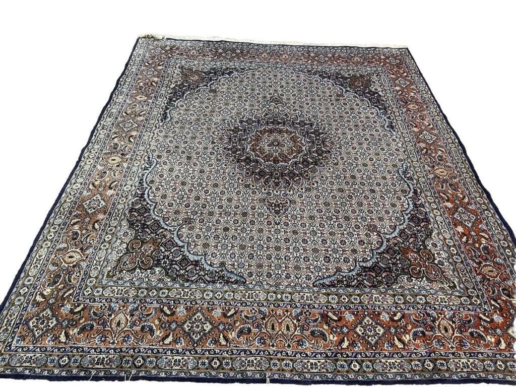 Perserteppich Moud 250x200 cm Seide handgeknüpft