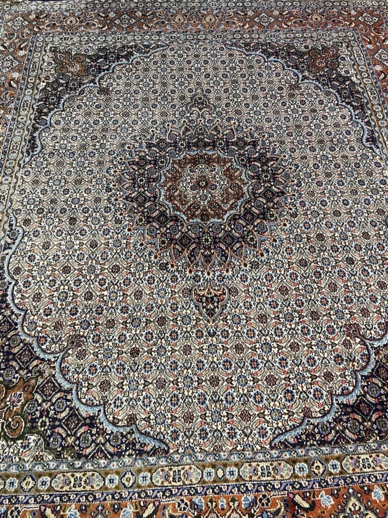 Perserteppich Moud 250x200 cm Seide handgeknüpft