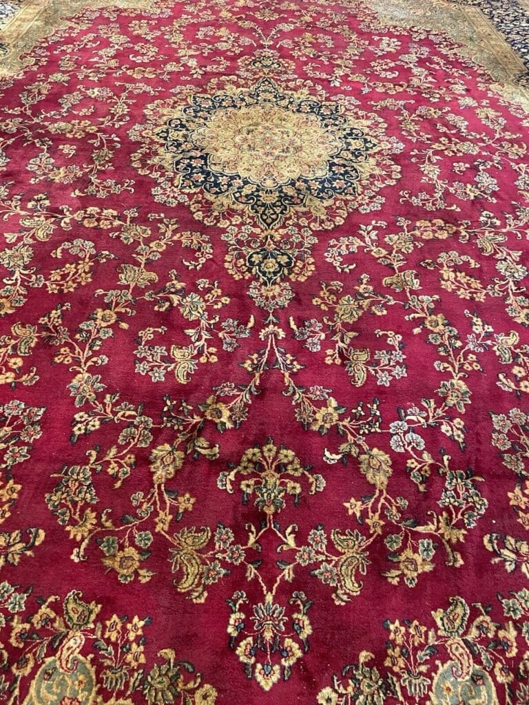 Perserteppich Kerman 640 x 440 cm Wolle handgeknüpft