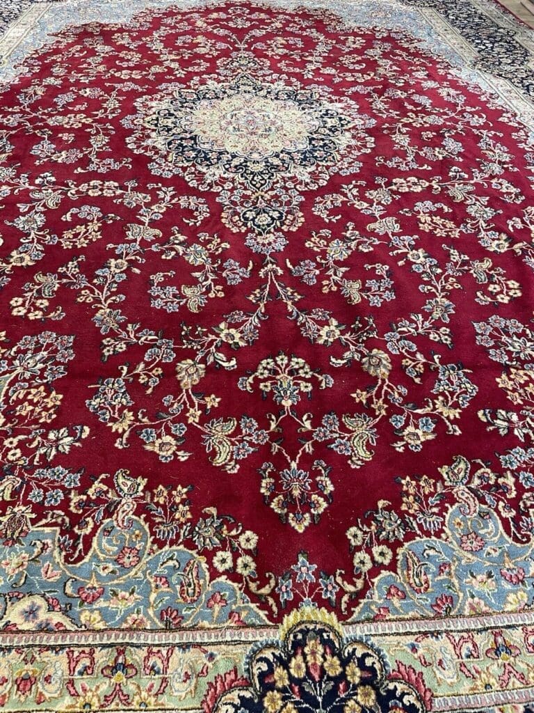 Perserteppich Kerman 640 x 440 cm Wolle handgeknüpft