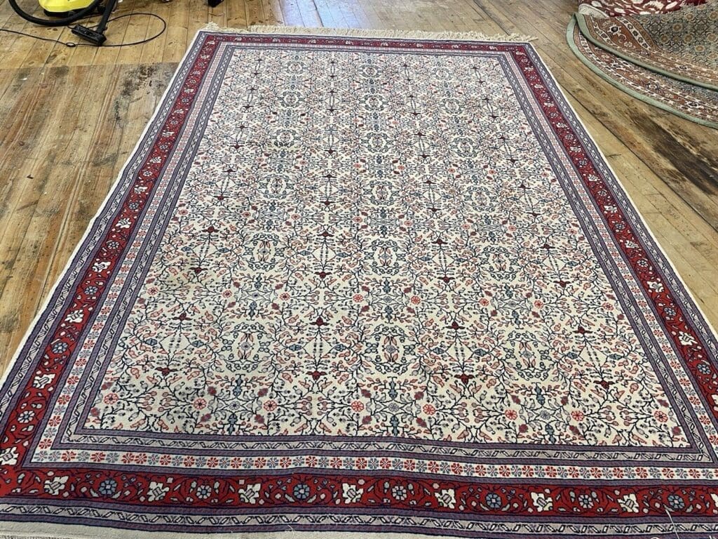 Orientteppich Indien 296 x 206 cm Schurwolle handgeknüpft