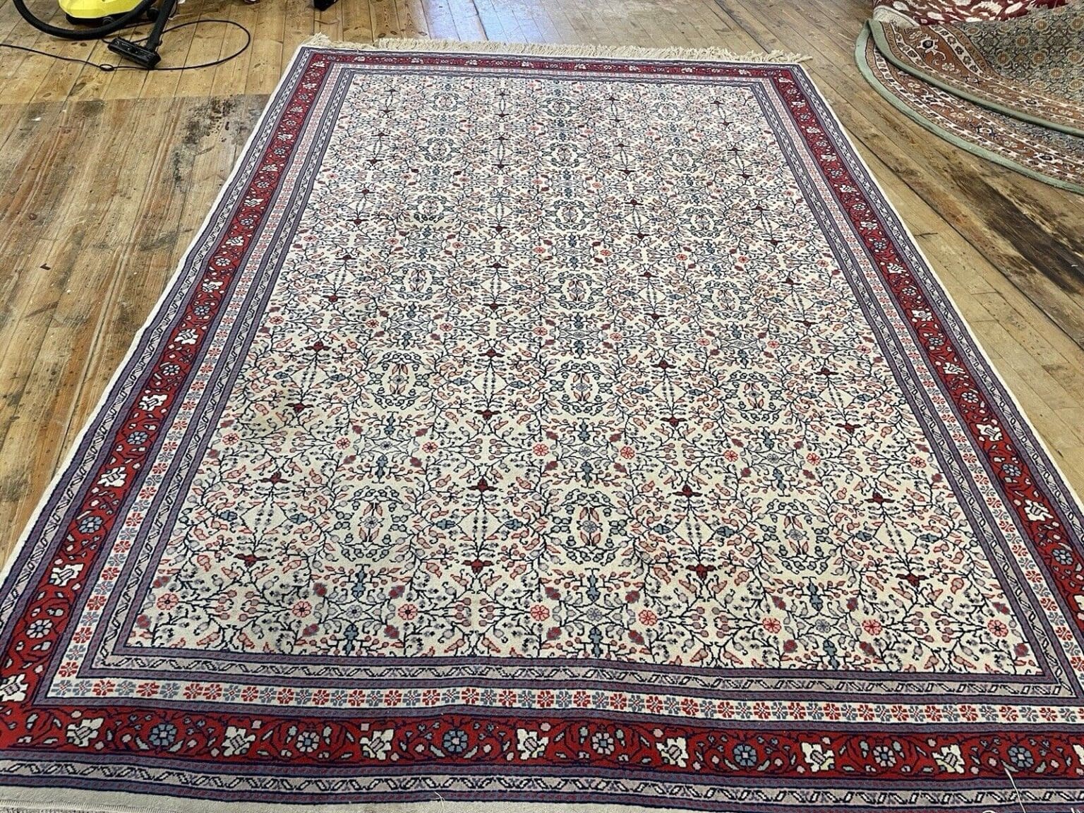 Orientteppich Indien 296 x 206 cm Schurwolle handgeknüpft