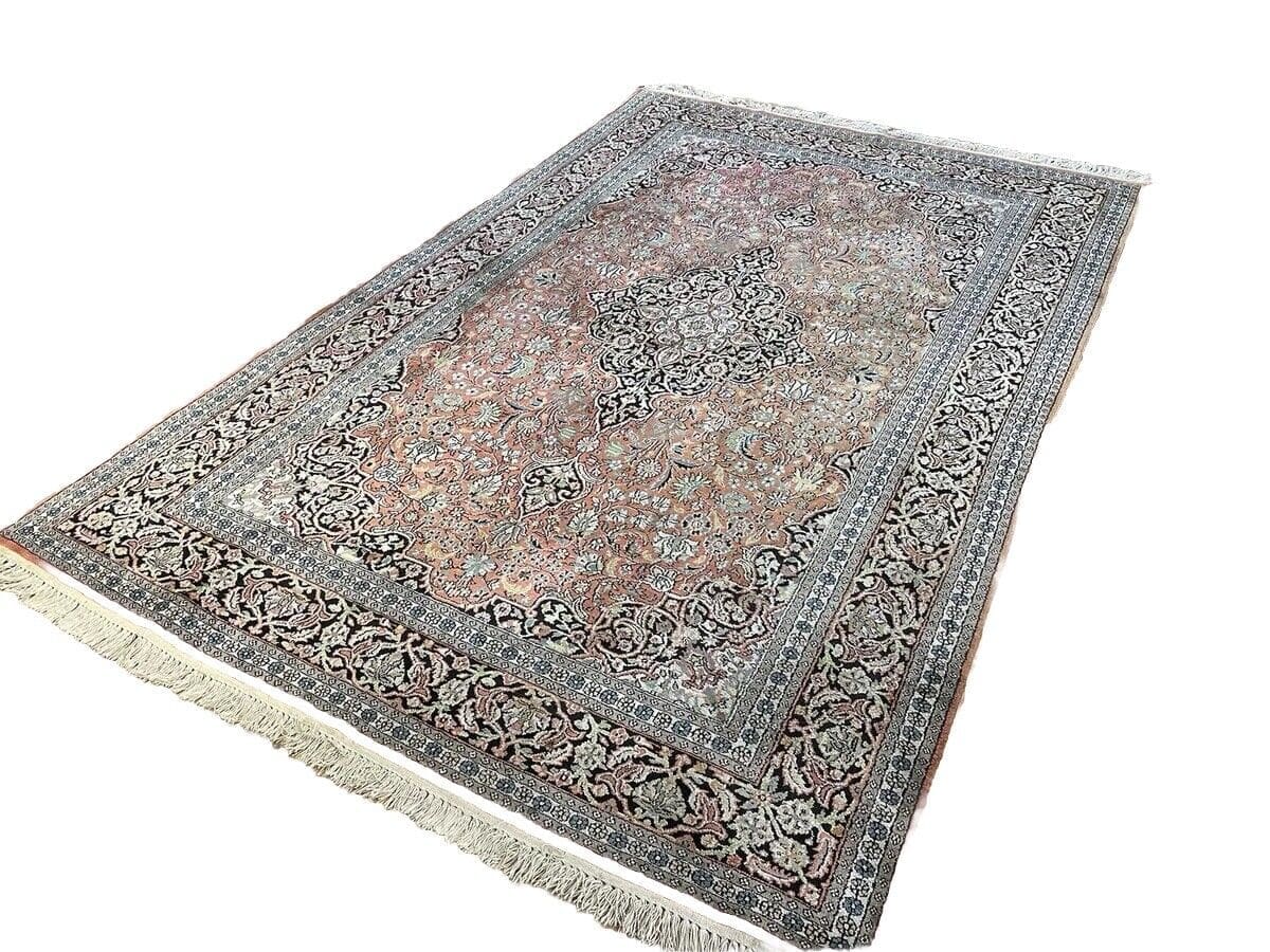 Orientteppich Kaschmir 280 x 180 cm Seide handgeknüpft