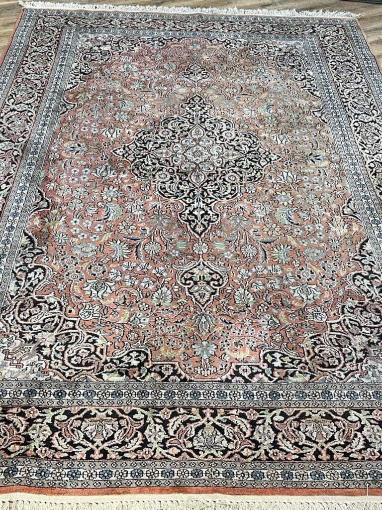 Orientteppich Kaschmir 280 x 180 cm Seide handgeknüpft