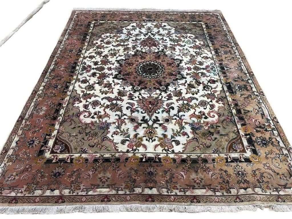 Perserteppich Tabriz 260x210 cm Wolle handgeknüpft