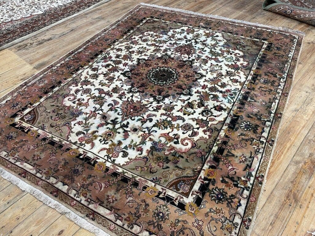 Perserteppich Tabriz 260x210 cm Wolle handgeknüpft