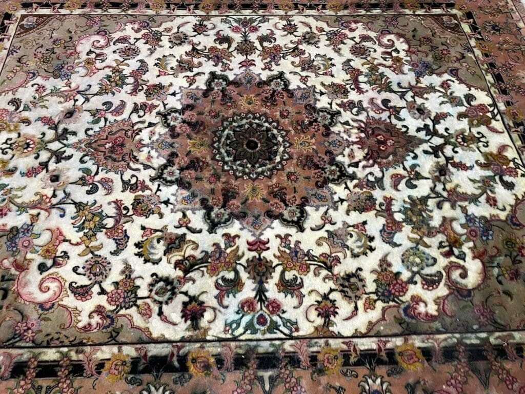 Perserteppich Tabriz 260x210 cm Wolle handgeknüpft