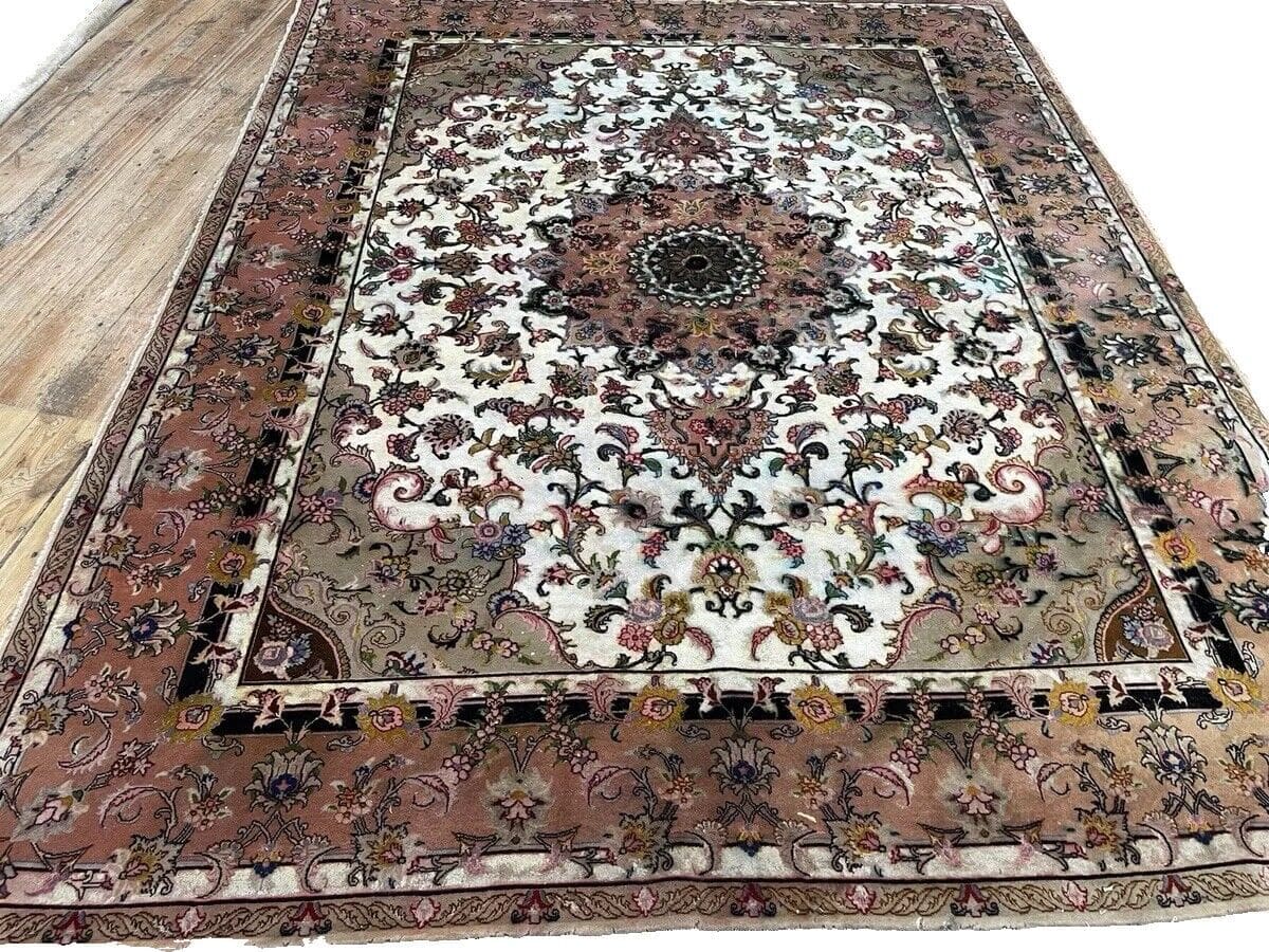 Perserteppich Tabriz 260x210 cm Wolle handgeknüpft