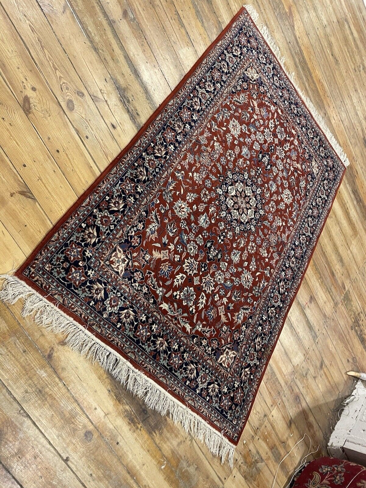 original-kaschmir-seiden-teppich-180x120-cm-320000-knoten-m-1-5 Orientteppich 180x120 cm Seide handgeknüpft