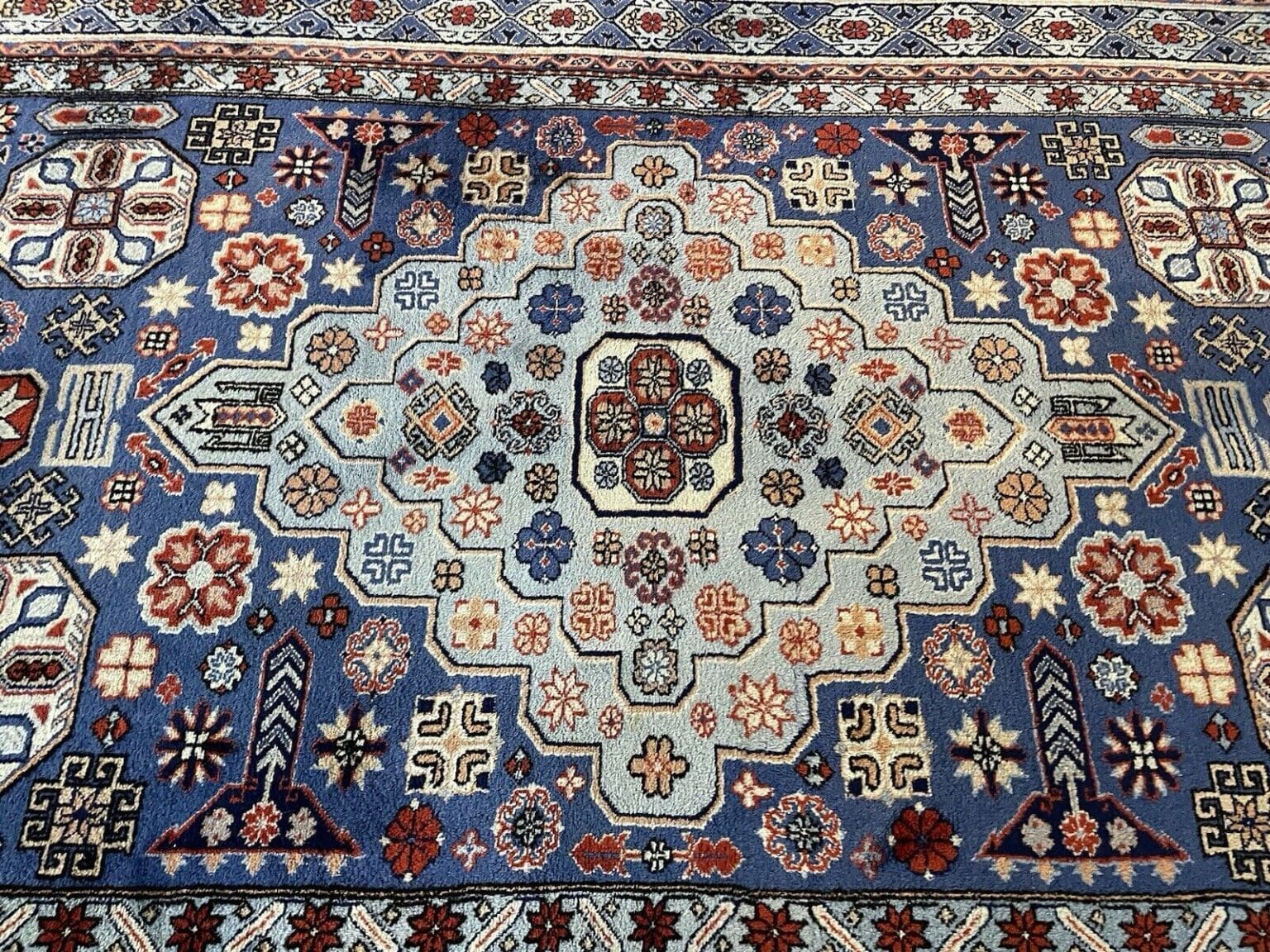 Perserteppich Sarough 300 x 200 cm Wolle handgeknüpft