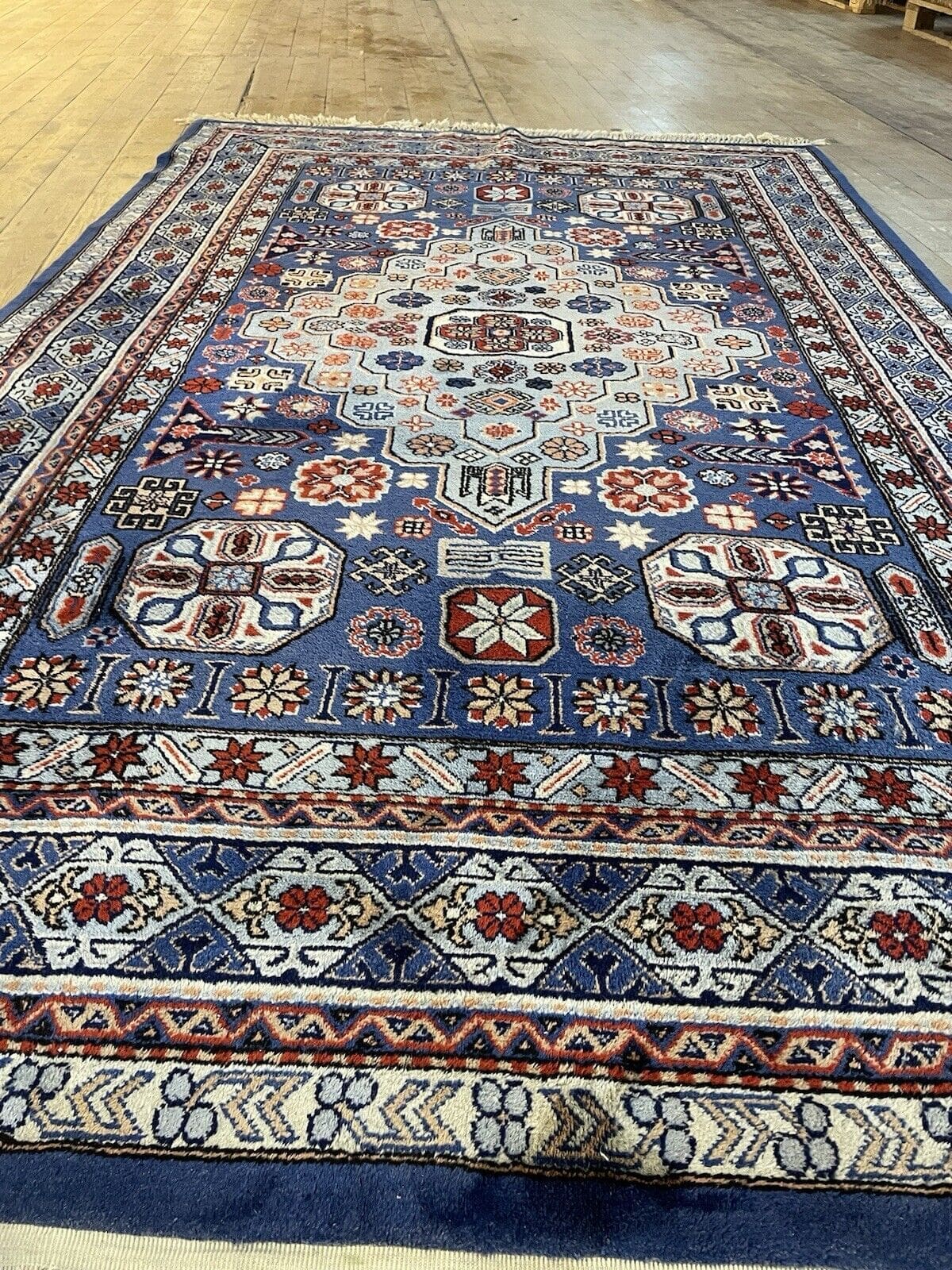Perserteppich Sarough 300 x 200 cm Wolle handgeknüpft