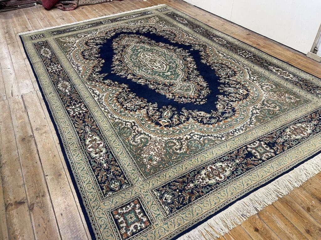 Perserteppich Kerman 367 x 267 cm Wolle handgeknüpft