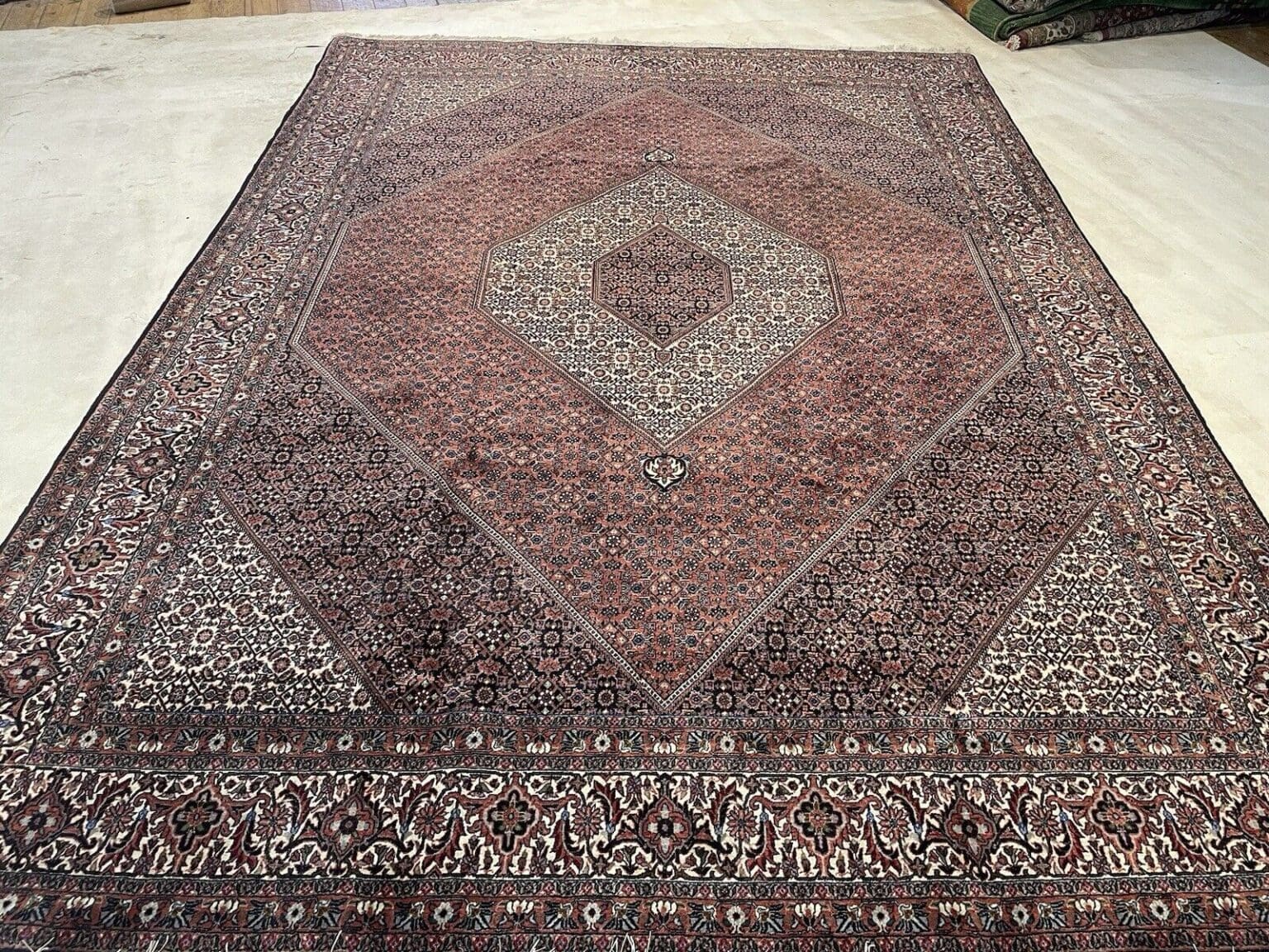 Orientteppich Bidjar 350 x 250 cm Wolle handgeknüpft