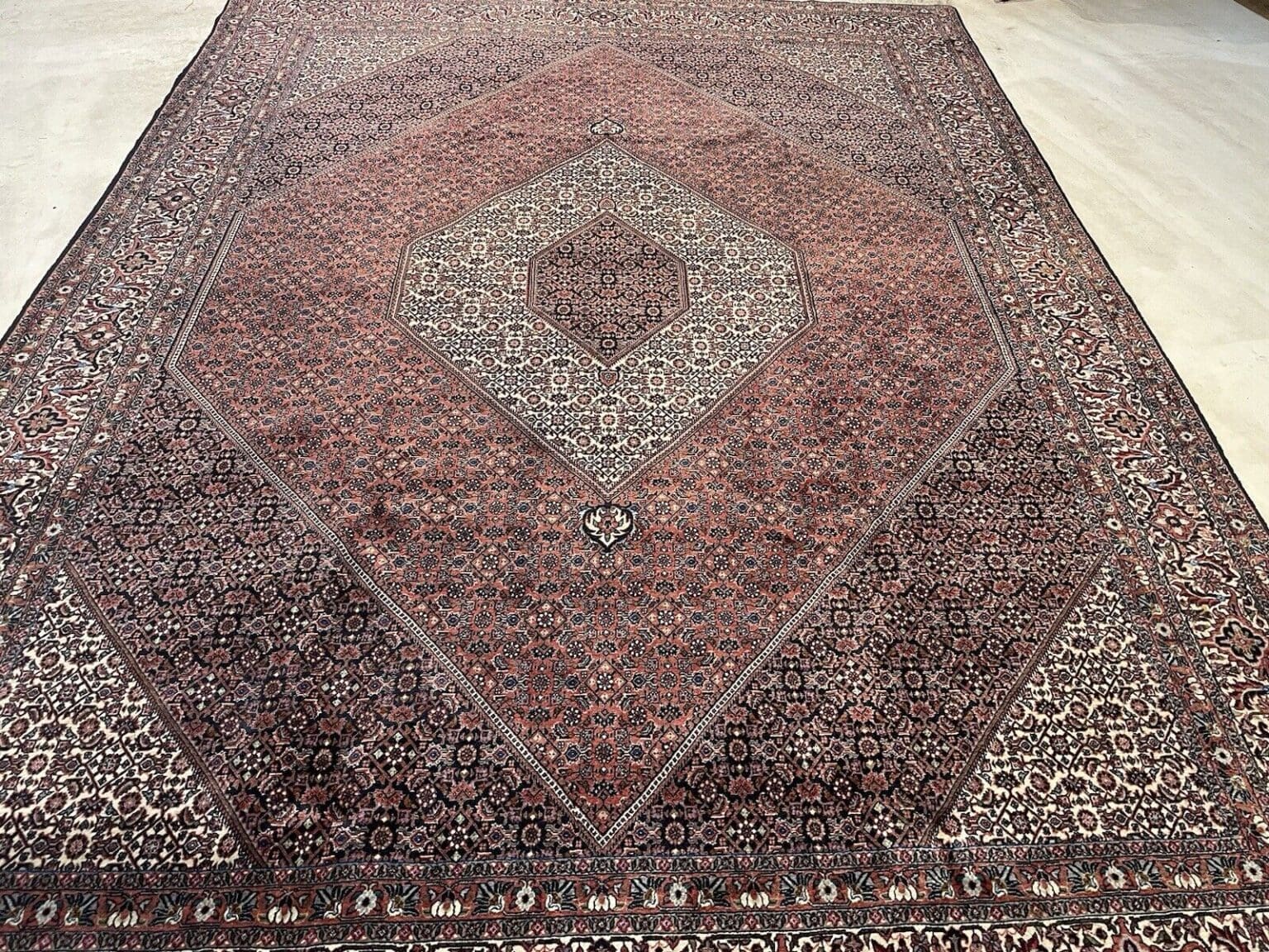 Orientteppich Bidjar 350 x 250 cm Wolle handgeknüpft