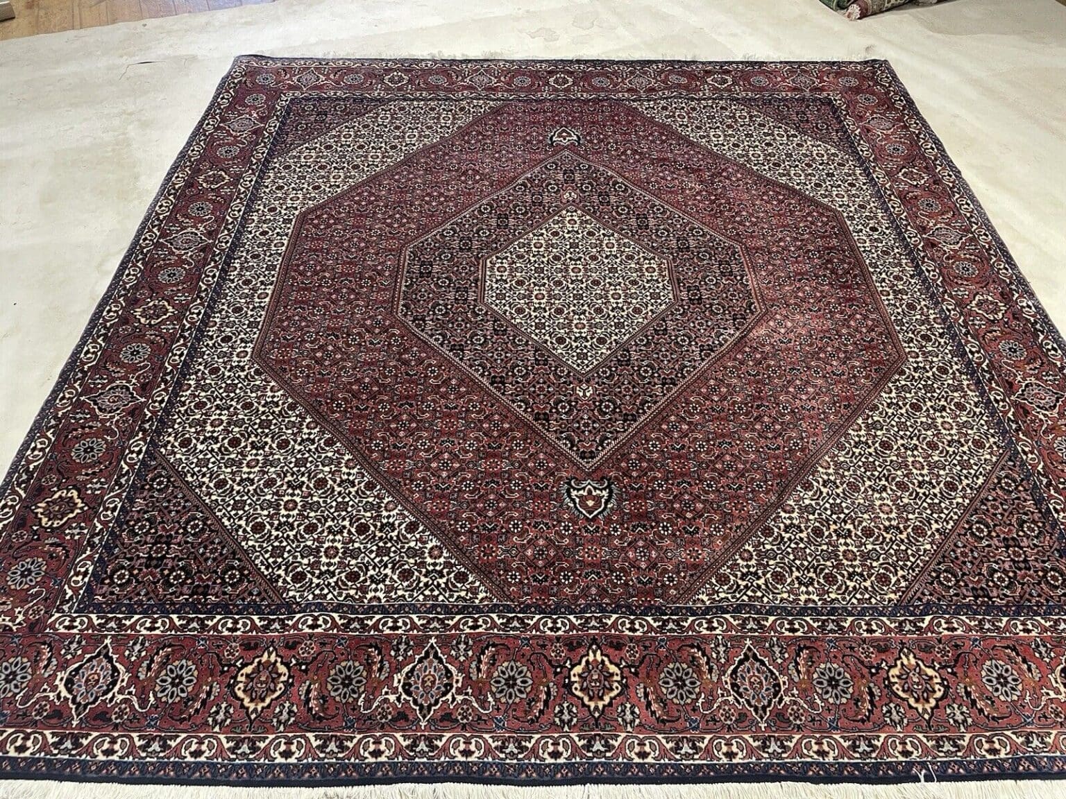 Orientteppich Bijar 250x200 cm Kaschmir handgeknüpft